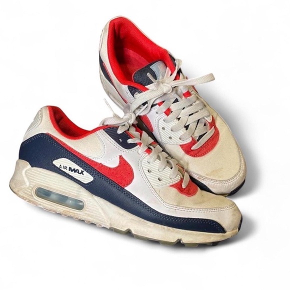 Nike Other - Nike Air Max 90 USA Denim White/Chile Red/Midnight Navy DJ5170-100